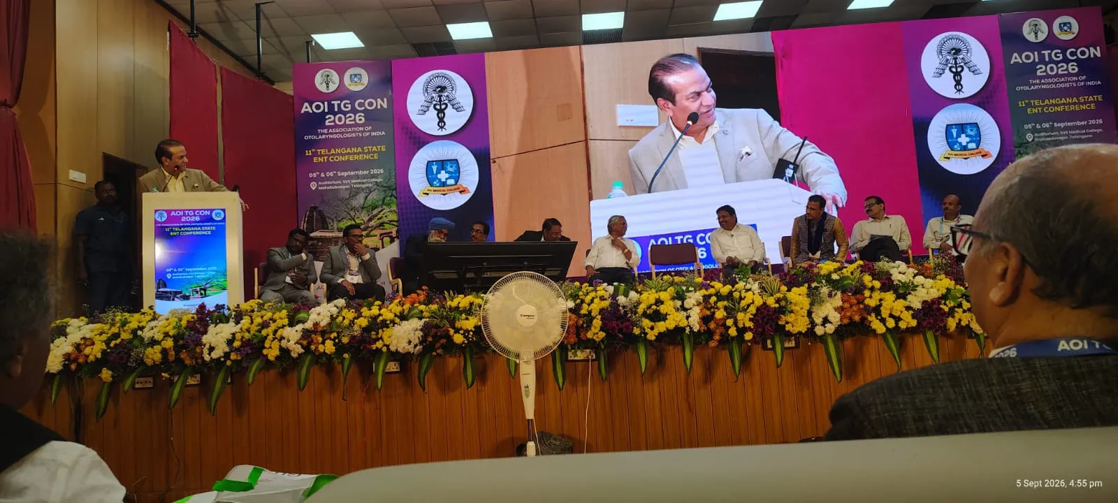 Guest of Honour & Speaker at AOI TG CON 2026 – 11th Telangana State ENT Conference
