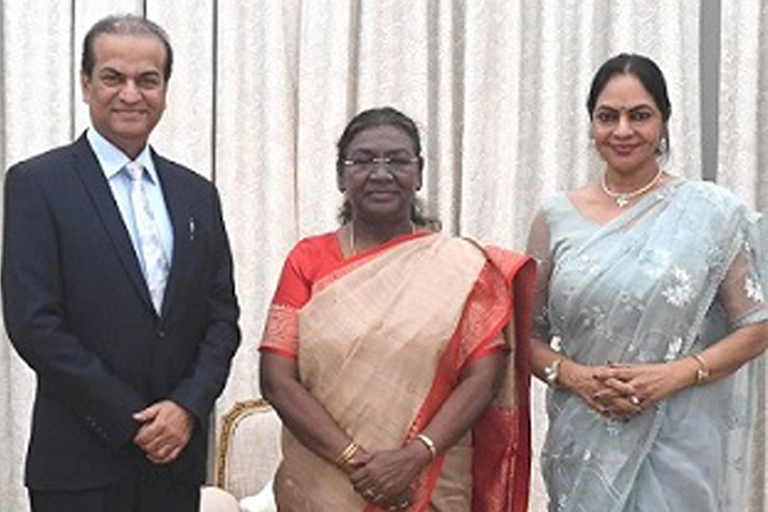 Meeting with President of India