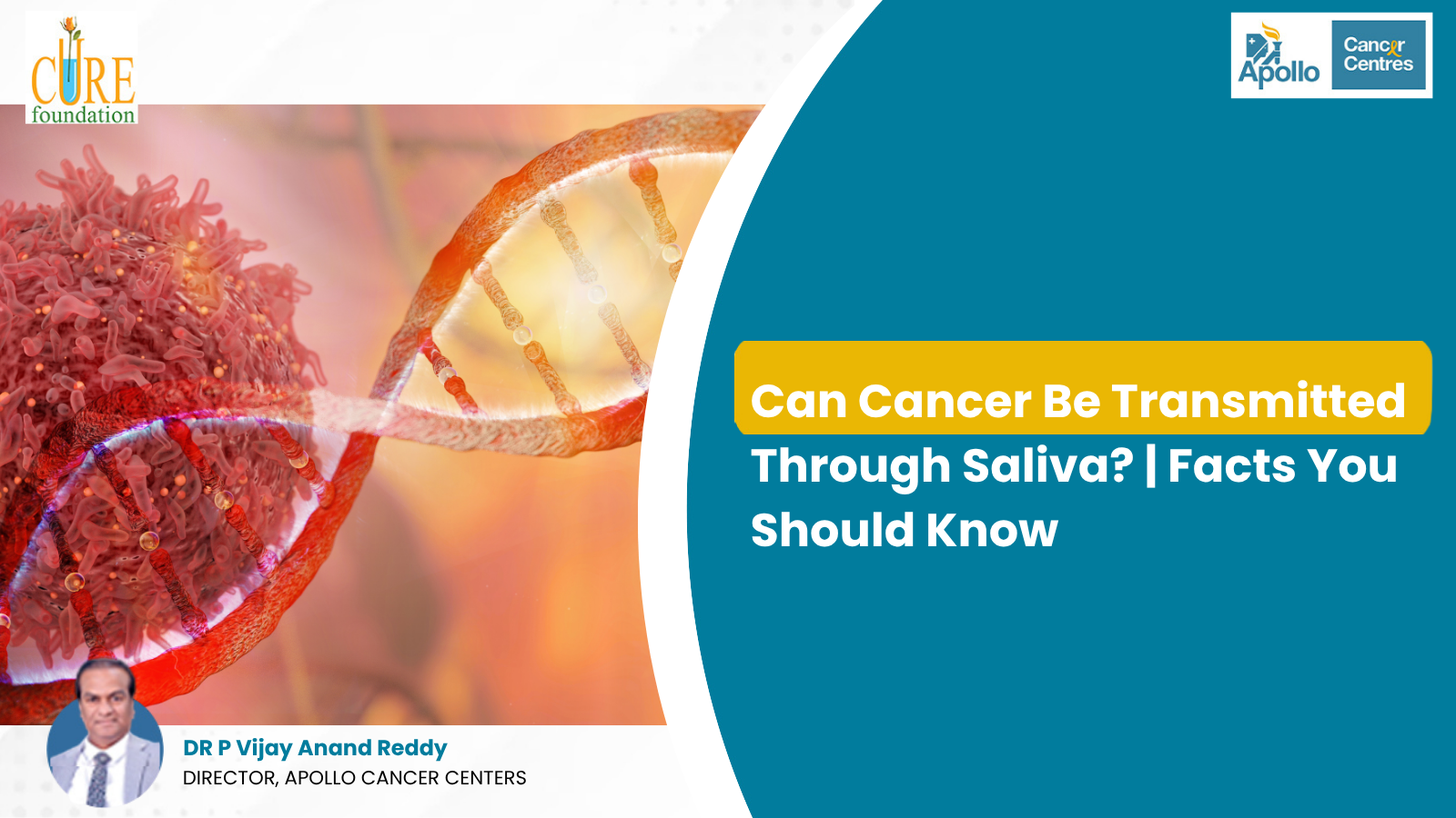 Can Cancer Be Transmitted Through Saliva